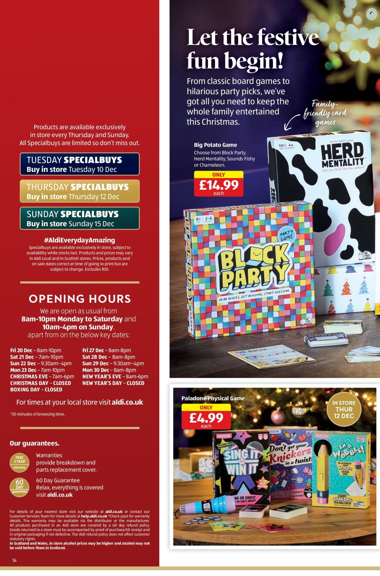 Aldi offer - 10/12/2024 - 15/12/2024. Page 14