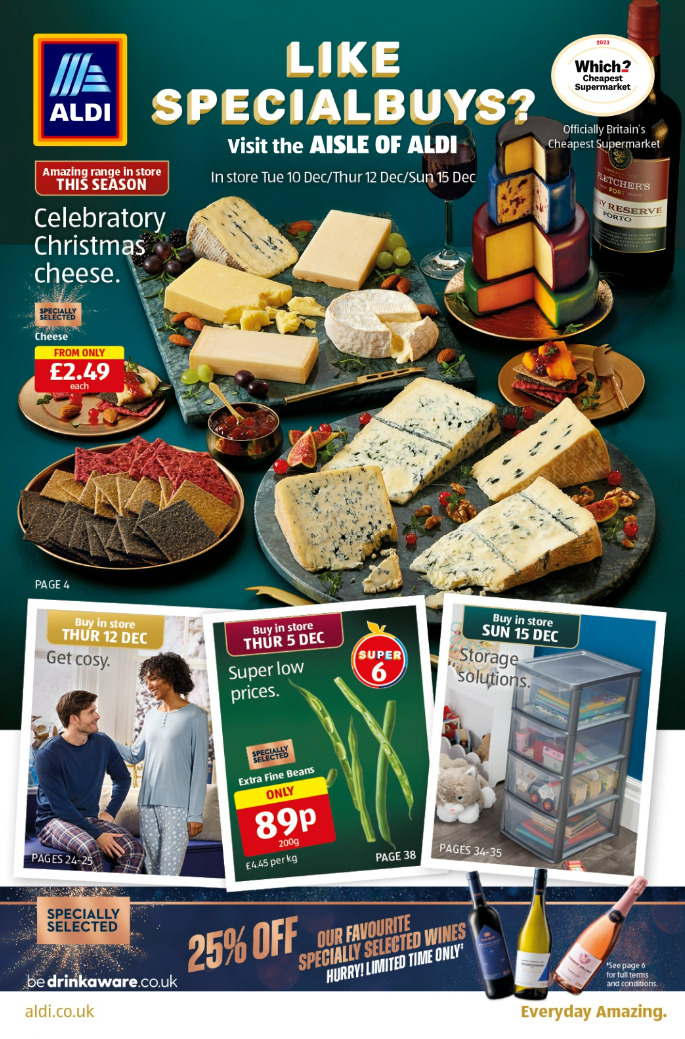 Aldi offer - 10/12/2024 - 15/12/2024. Page 1
