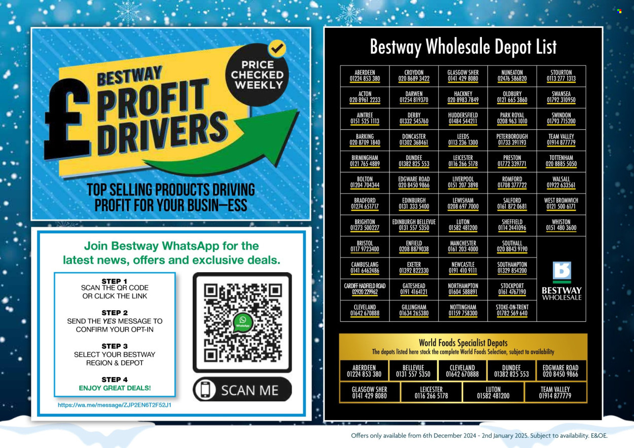 Bestway offer - 06/12/2024 - 02/01/2025. Page 24
