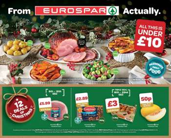 EUROSPAR offer  - 09/12/2024 - 05/01/2025.
