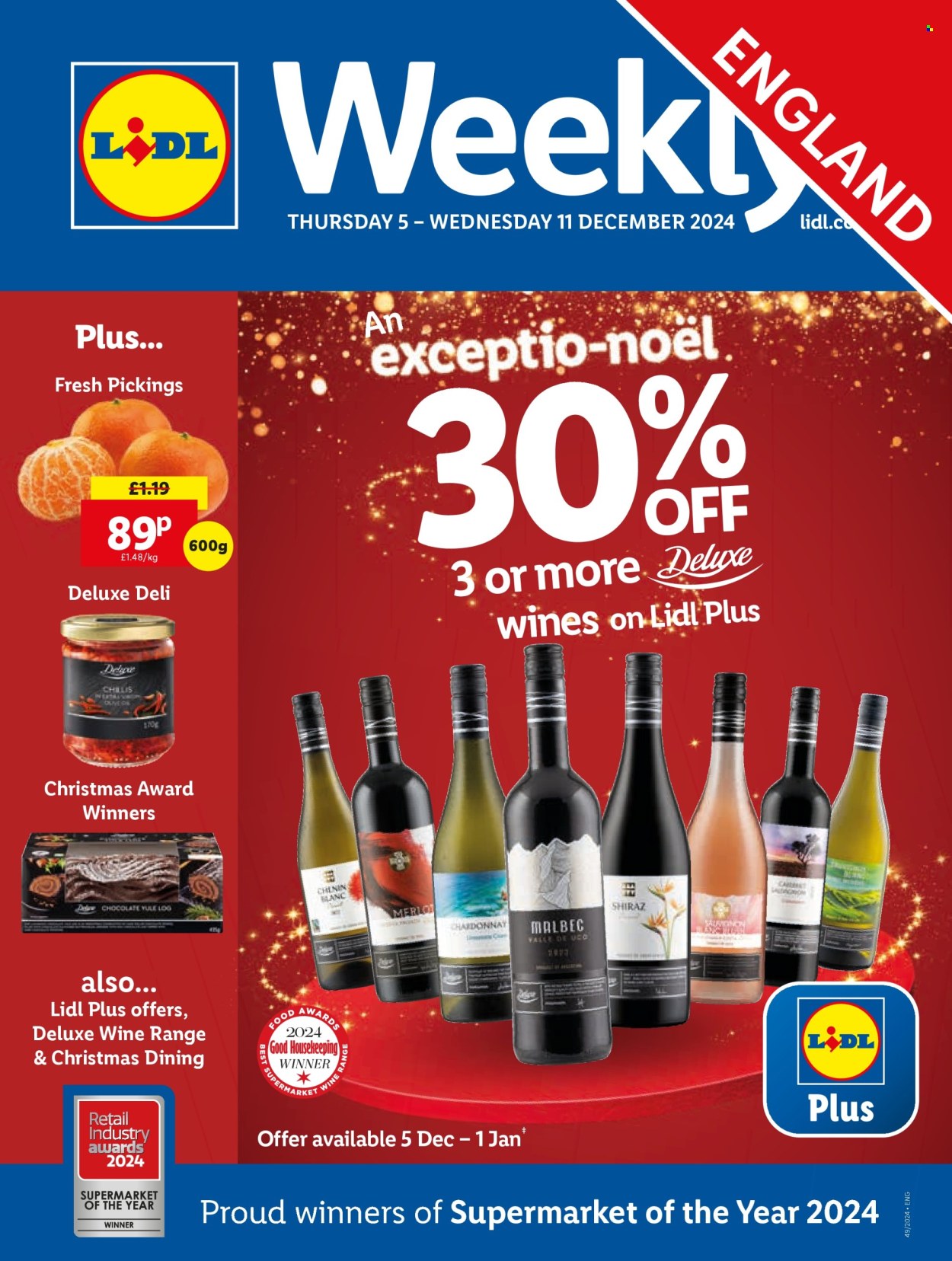 Lidl offer - 05/12/2024 - 11/12/2024. Page 1