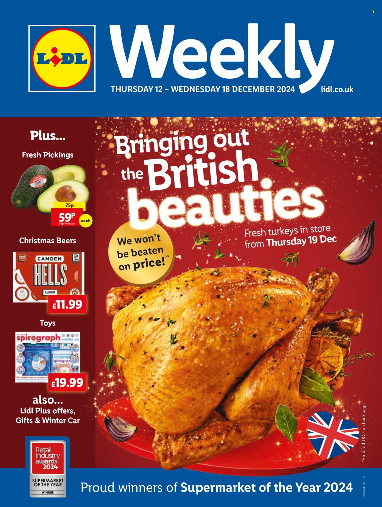 Lidl offer - 12/12/2024 - 18/12/2024. Page 1