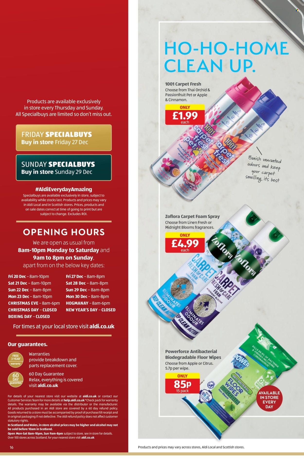 Aldi offer - 27/12/2024 - 29/12/2024. Page 16