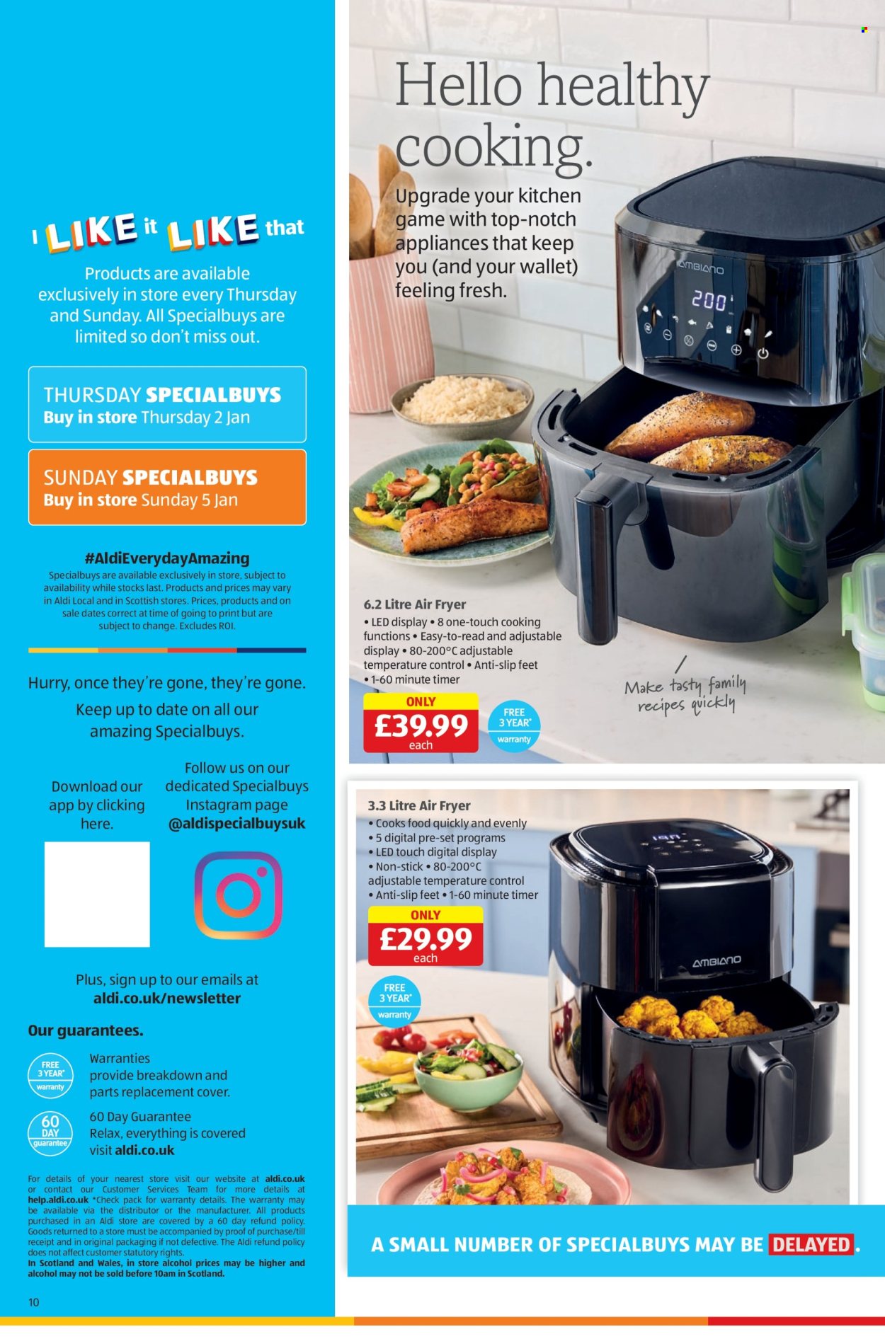 Aldi offer - 02/01/2025 - 05/01/2025. Page 10