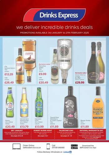 Bestway offer  - 03/01/2025 - 27/02/2025.