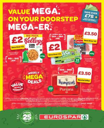 EUROSPAR offer  - 06/01/2025 - 26/01/2025.
