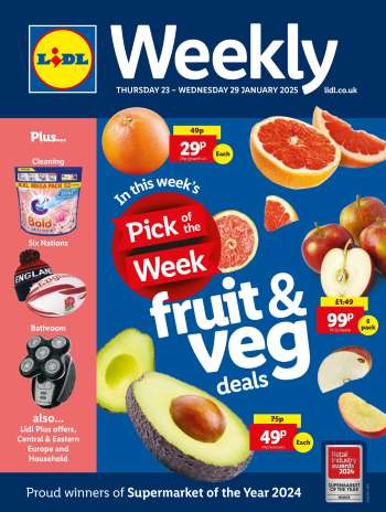 Lidl offer  - 23/01/2025 - 29/01/2025.