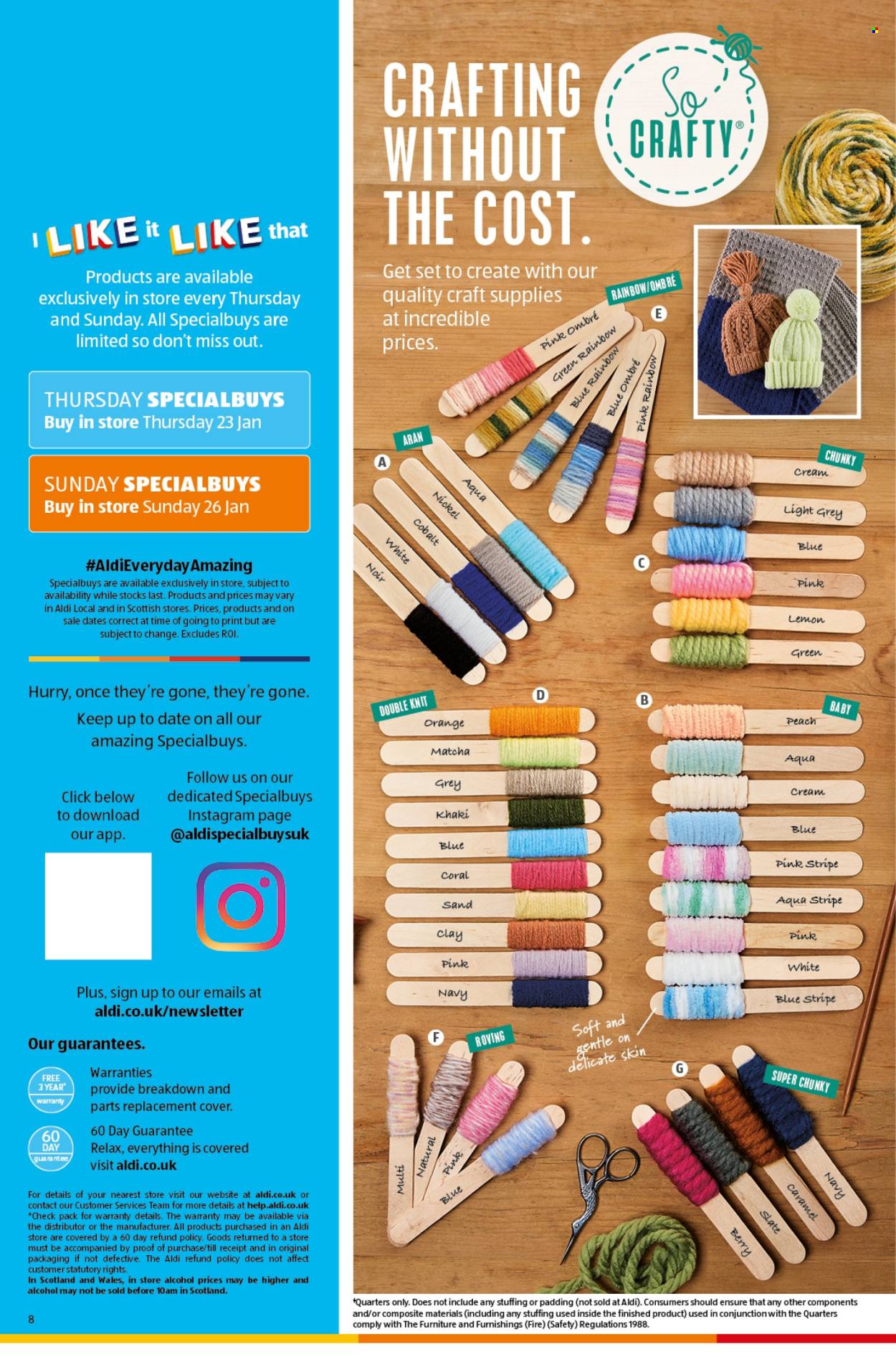 Aldi offer - 23/01/2025 - 26/01/2025. Page 8