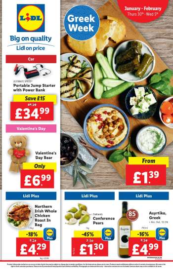 Lidl offer  - 30/01/2025 - 05/02/2025.