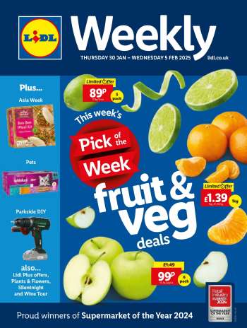 Lidl offer  - 30/01/2025 - 05/02/2025.