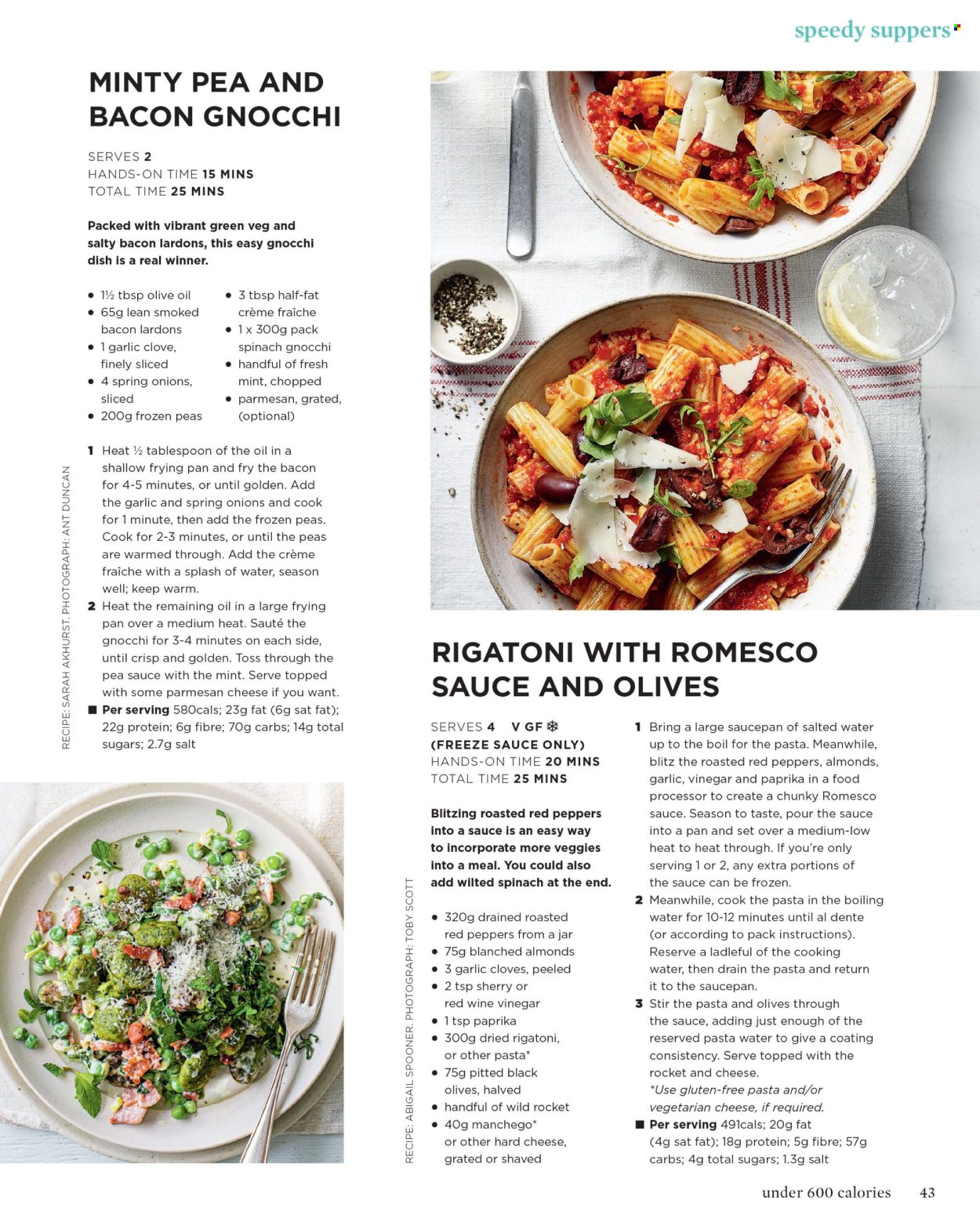 Sainsbury's offer. Page 43