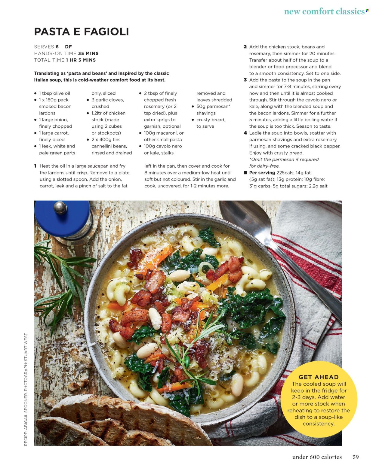 Sainsbury's offer. Page 59