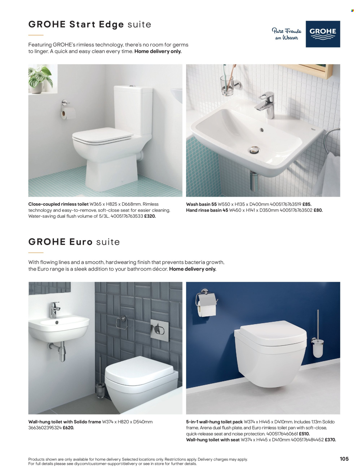 B&Q offer. Page 105