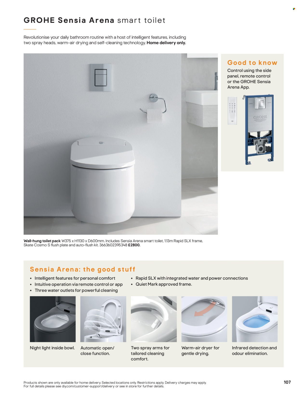 B&Q offer. Page 107