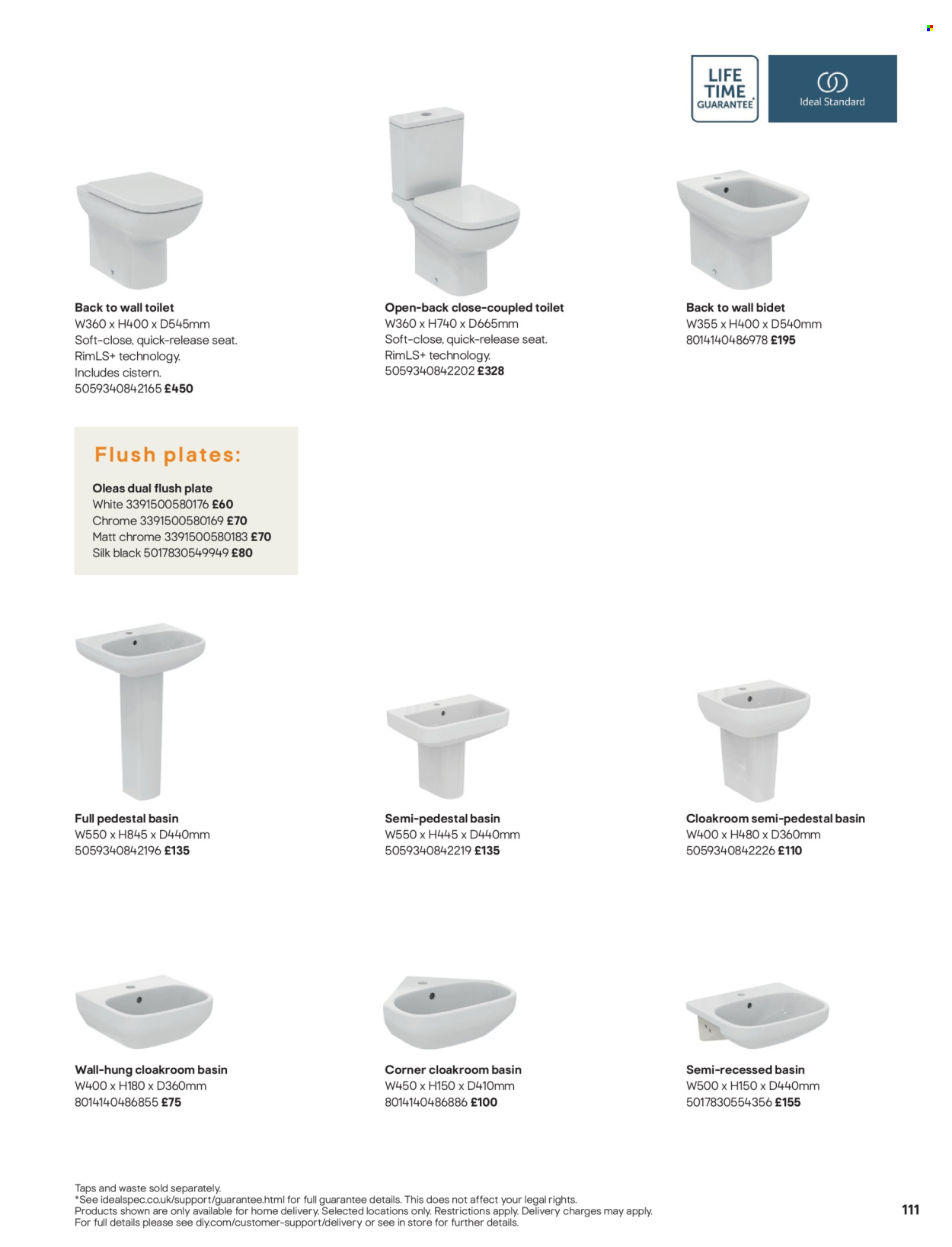 B&Q offer. Page 111