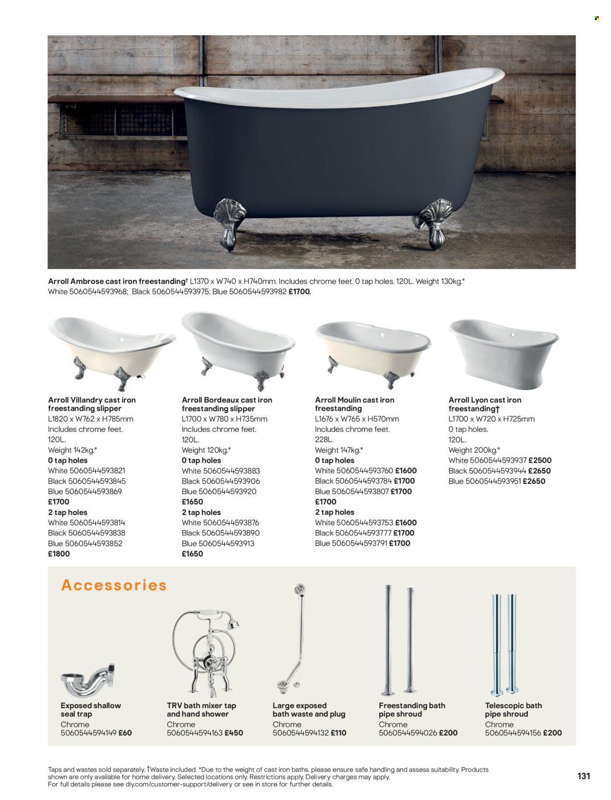 B&Q offer. Page 131