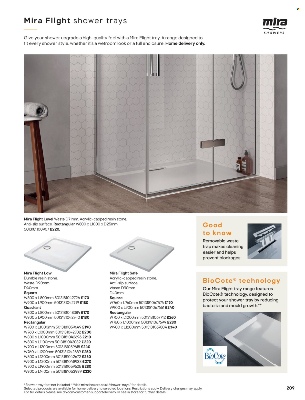 B&Q offer. Page 209