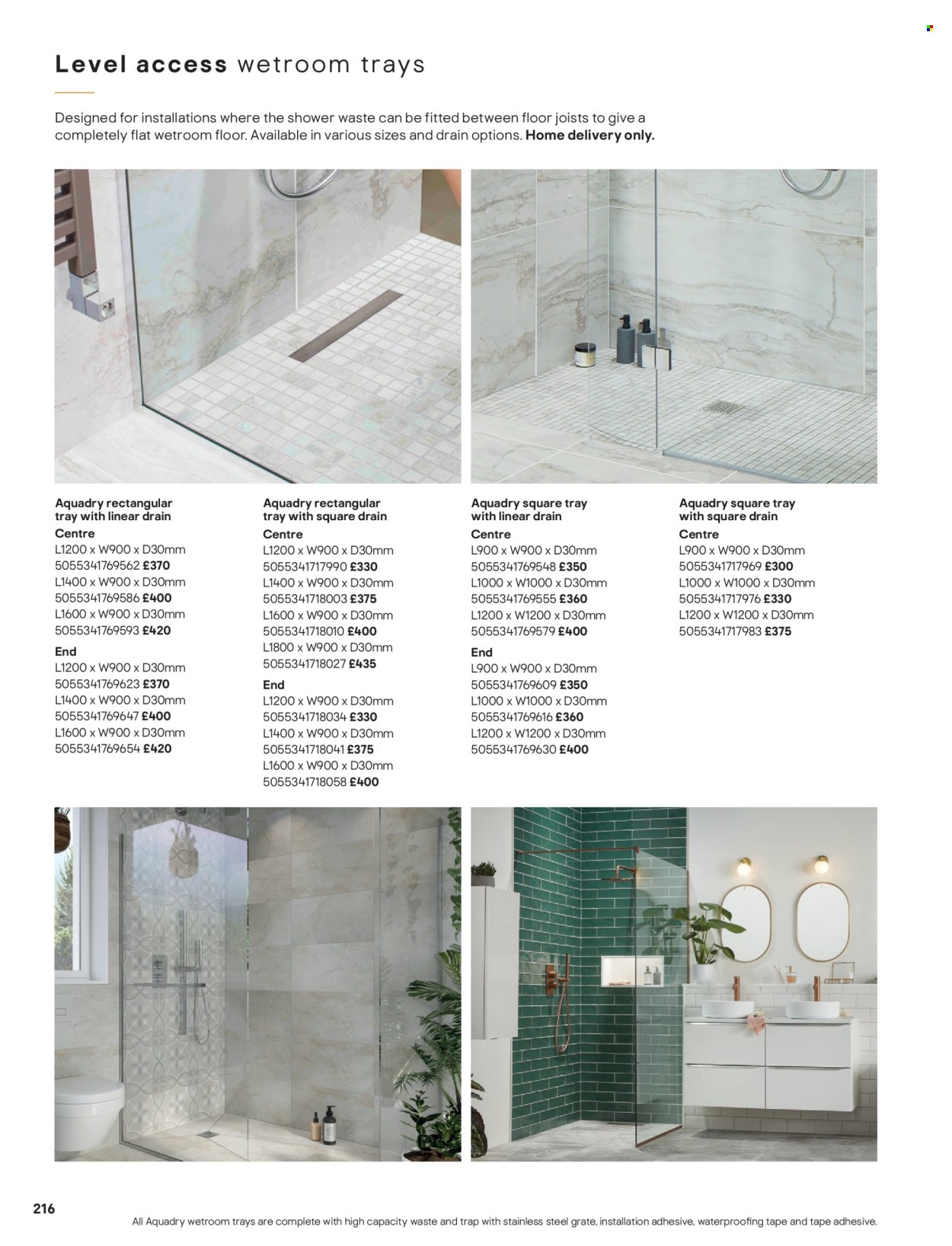 B&Q offer. Page 216