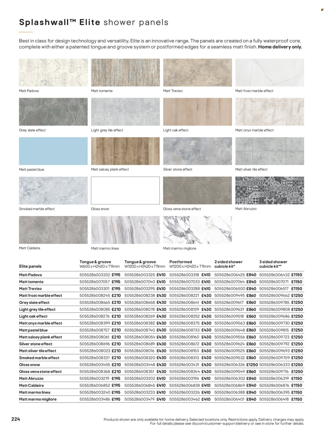 B&Q offer. Page 224