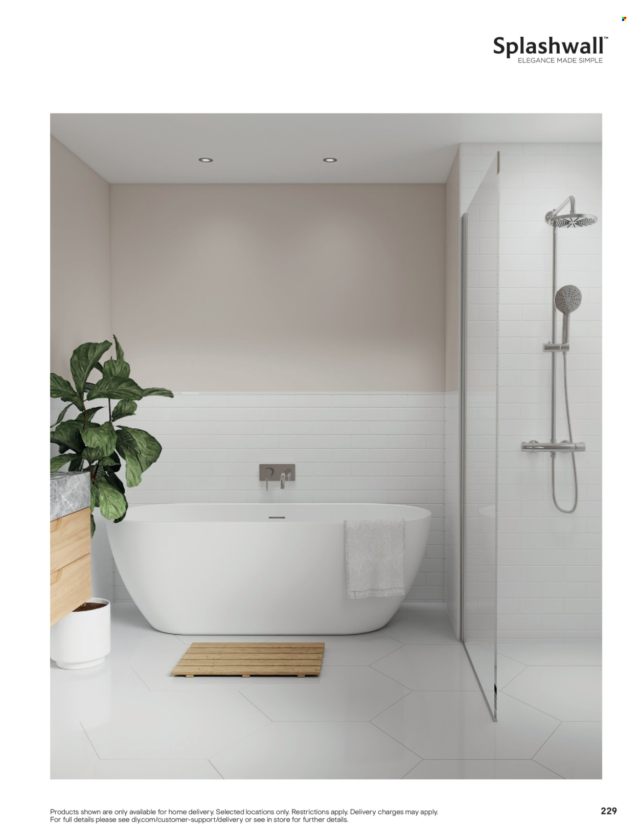 B&Q offer. Page 229