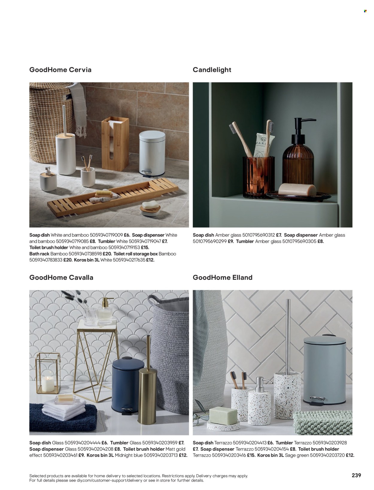 B&Q offer. Page 239