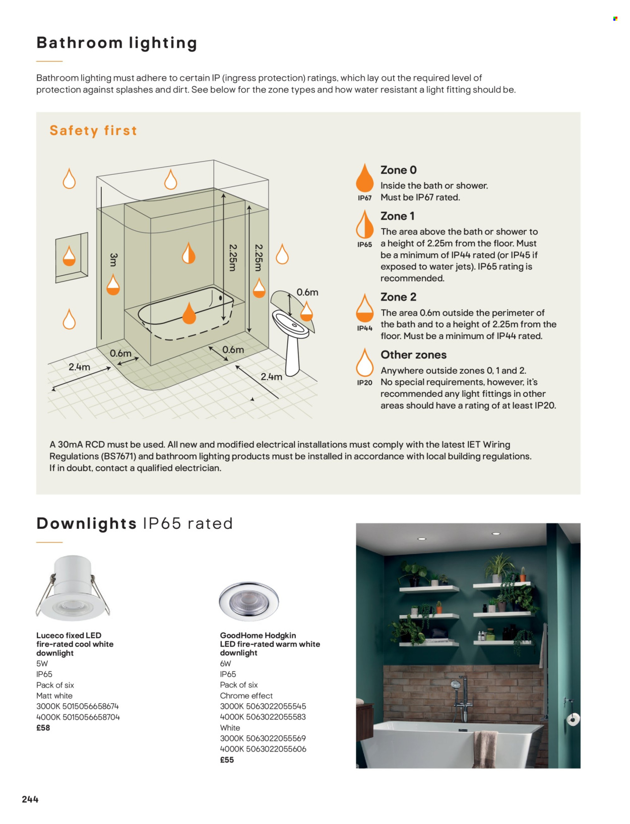 B&Q offer. Page 244