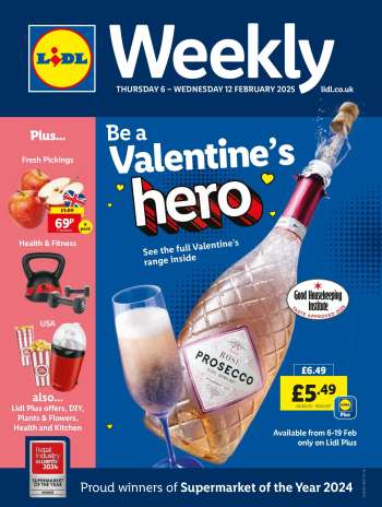Lidl offer  - 06/02/2025 - 12/02/2025.