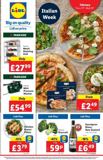 Lidl offer  - 13/02/2025 - 19/02/2025.