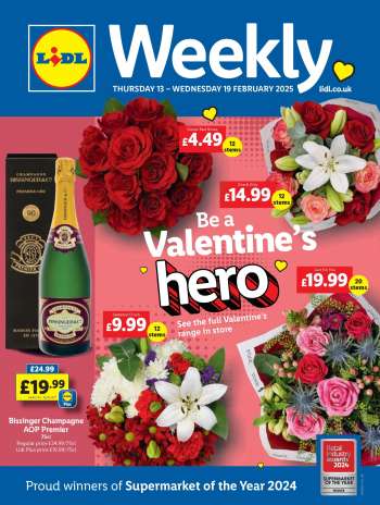 Lidl offer  - 13/02/2025 - 19/02/2025.