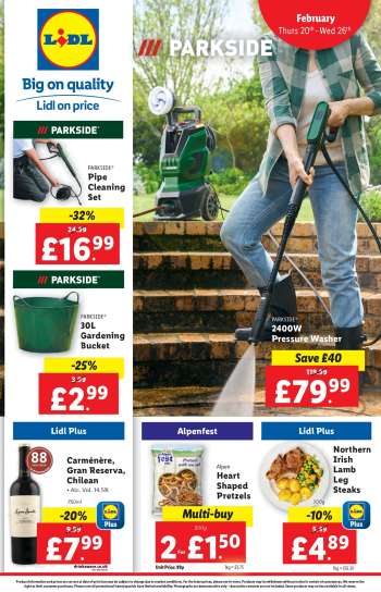 Lidl offer  - 20/02/2025 - 26/02/2025.