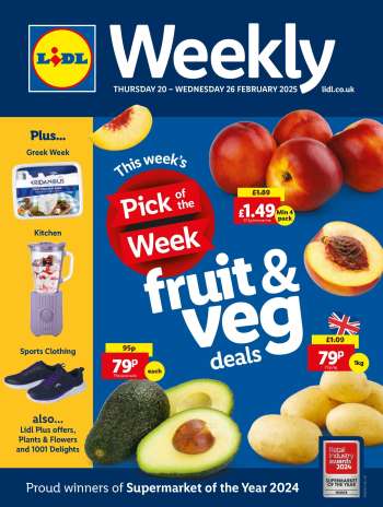 Lidl offer  - 20/02/2025 - 26/02/2025.