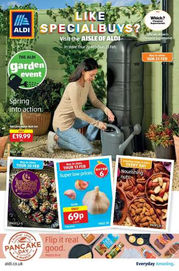Aldi offer  - 20/02/2025 - 23/02/2025.