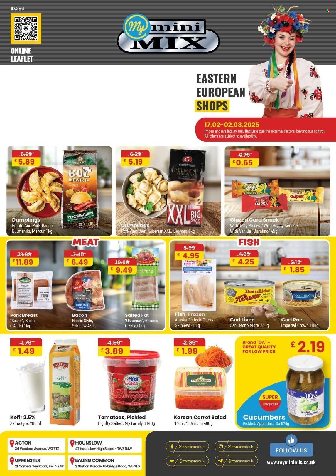 MyMINIMIX offer - 17/02/2025 - 02/03/2025. Page 1