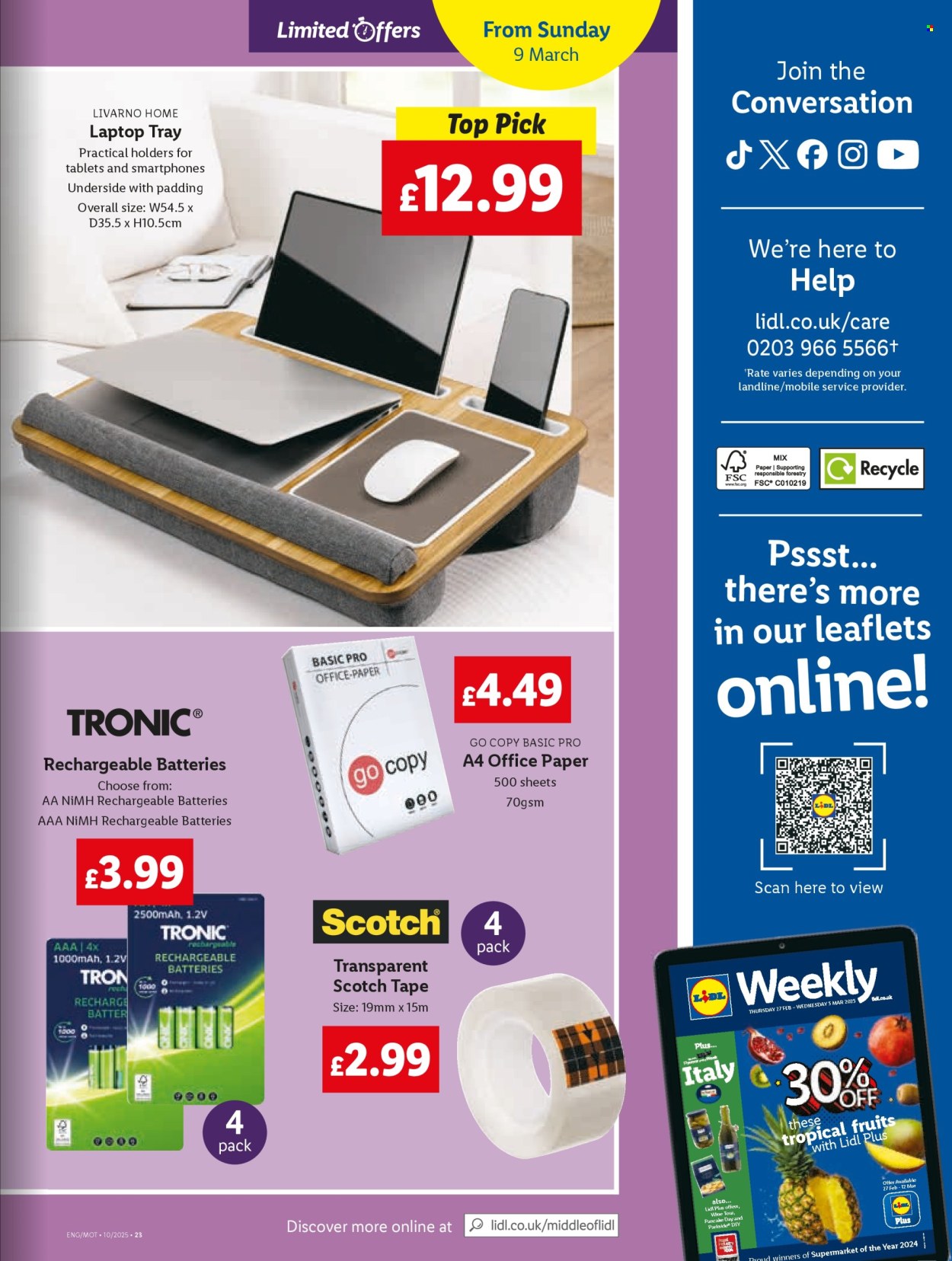 Lidl offer - 06/03/2025 - 12/03/2025. Page 23