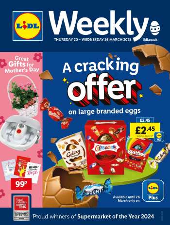 Lidl offer  - 20/03/2025 - 26/03/2025.