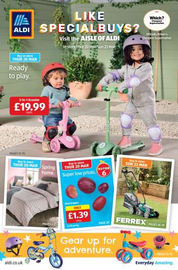 Aldi offer  - 20/03/2025 - 23/03/2025.