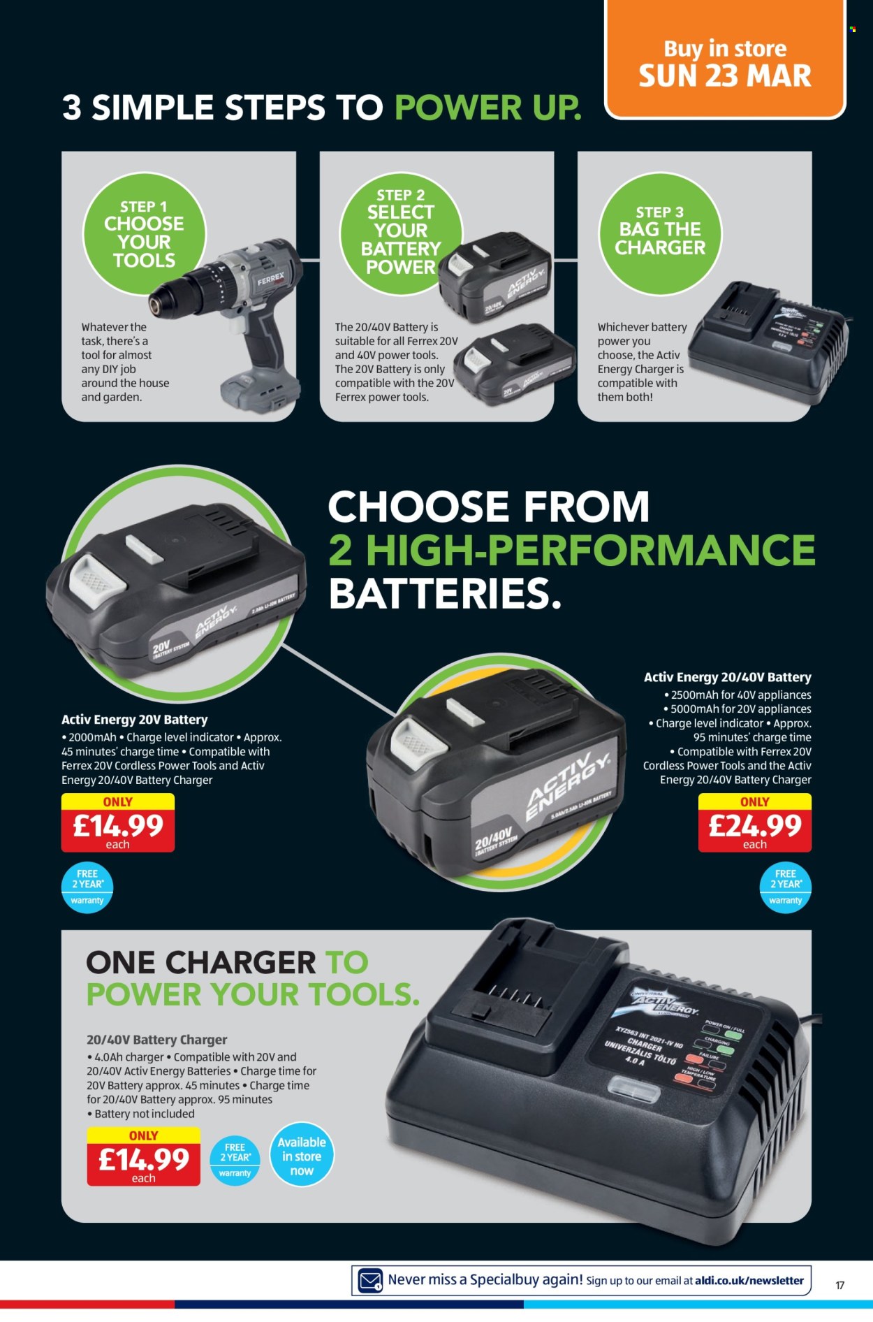 Aldi offer - 20/03/2025 - 23/03/2025. Page 17