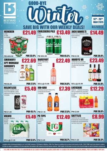 Bestway offer  - 14/03/2025 - 20/03/2025.