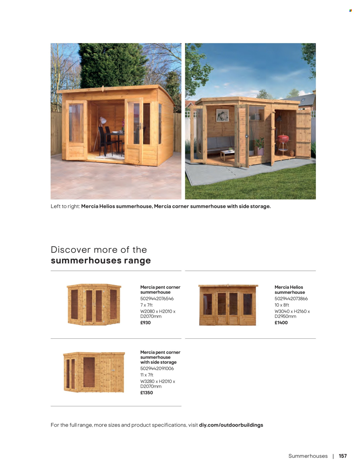 B&Q offer. Page 157