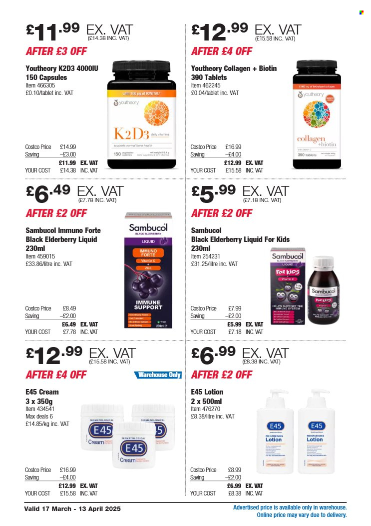 Costco offer - 17/03/2025 - 13/04/2025. Page 18