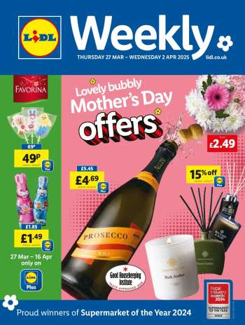 Lidl offer  - 27/03/2025 - 02/04/2025.