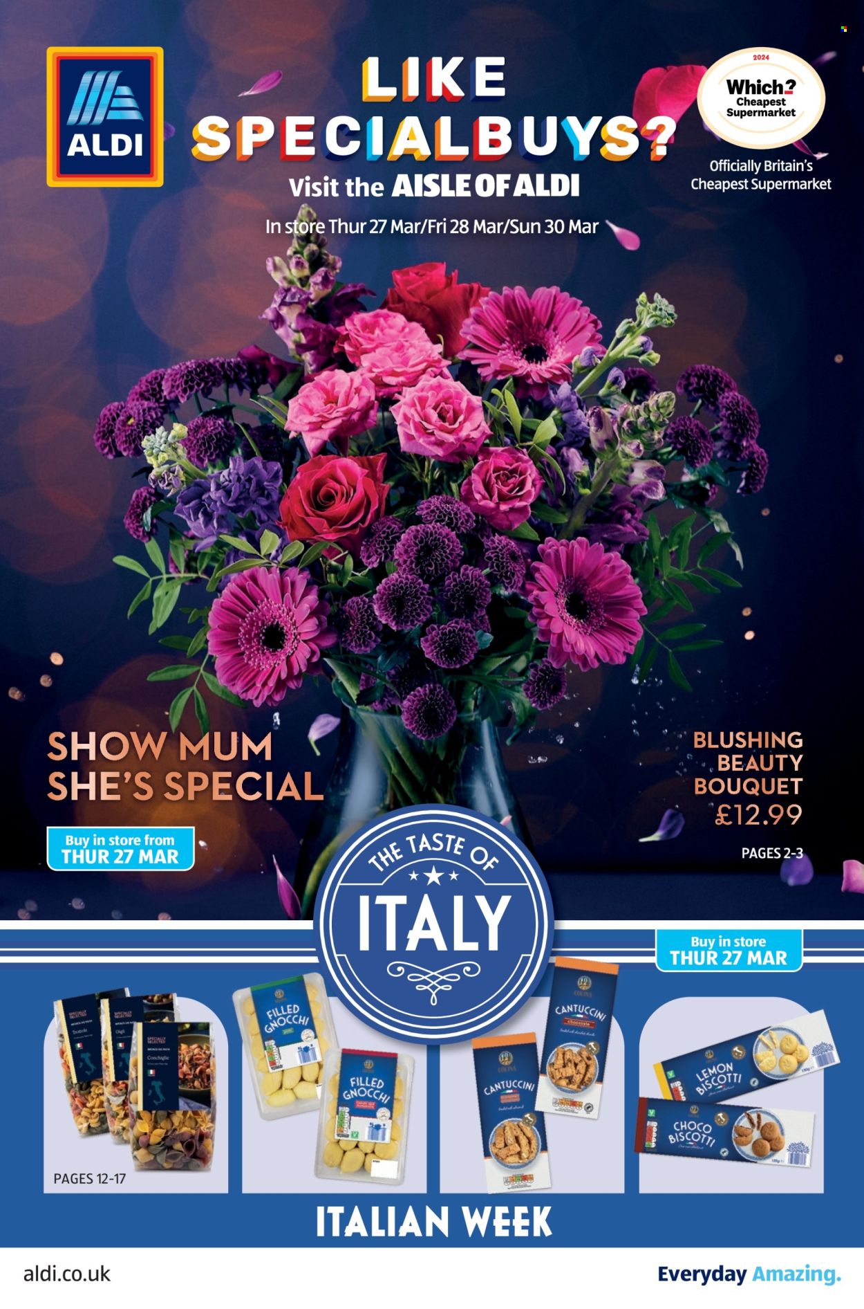 Aldi offer - 27/03/2025 - 30/03/2025. Page 1