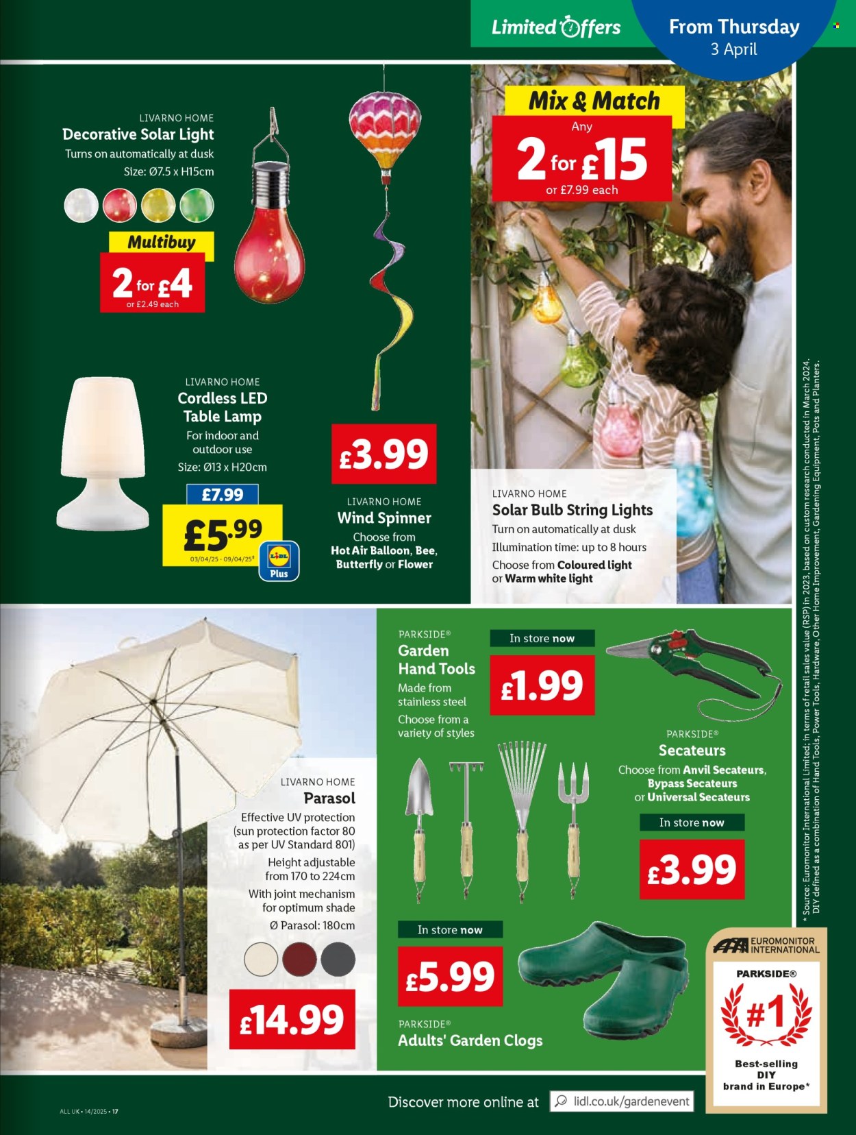 Lidl offer - 03/04/2025 - 09/04/2025. Page 17