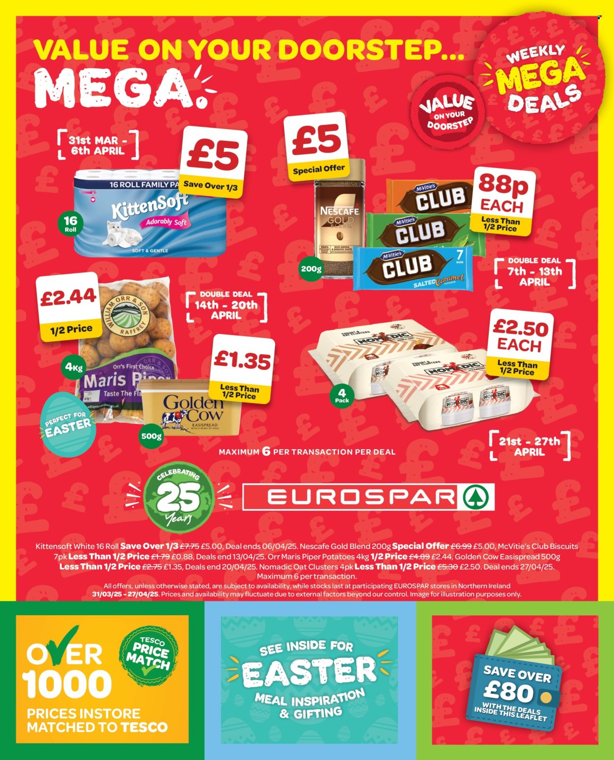 EUROSPAR offer - 31/03/2025 - 27/04/2025. Page 1