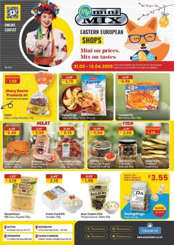 MyMINIMIX offer  - 31/03/2025 - 13/04/2025.