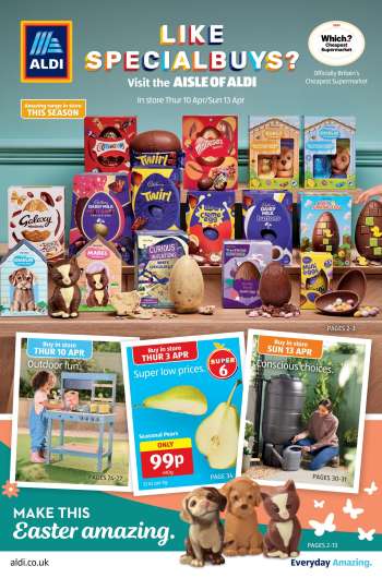 Aldi offer  - 10/04/2025 - 13/04/2025.