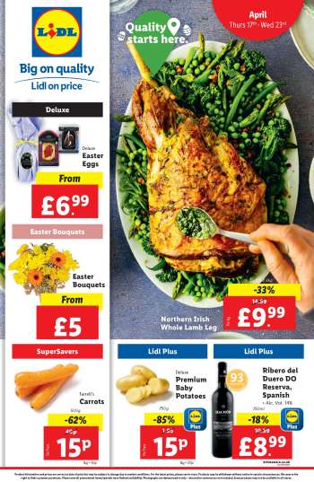 Lidl offer  - 17/04/2025 - 23/04/2025.