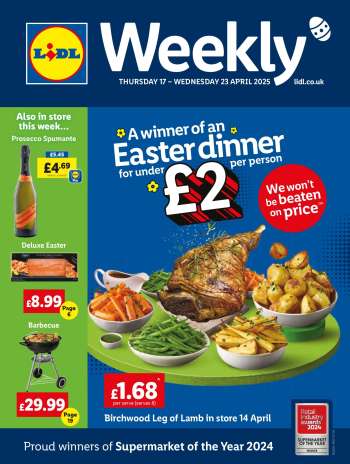 Lidl offer  - 17/04/2025 - 23/04/2025.
