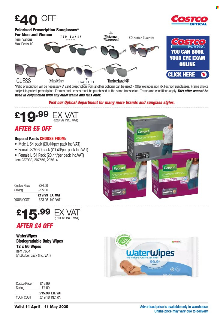 Costco offer - 14/04/2025 - 11/05/2025. Page 22