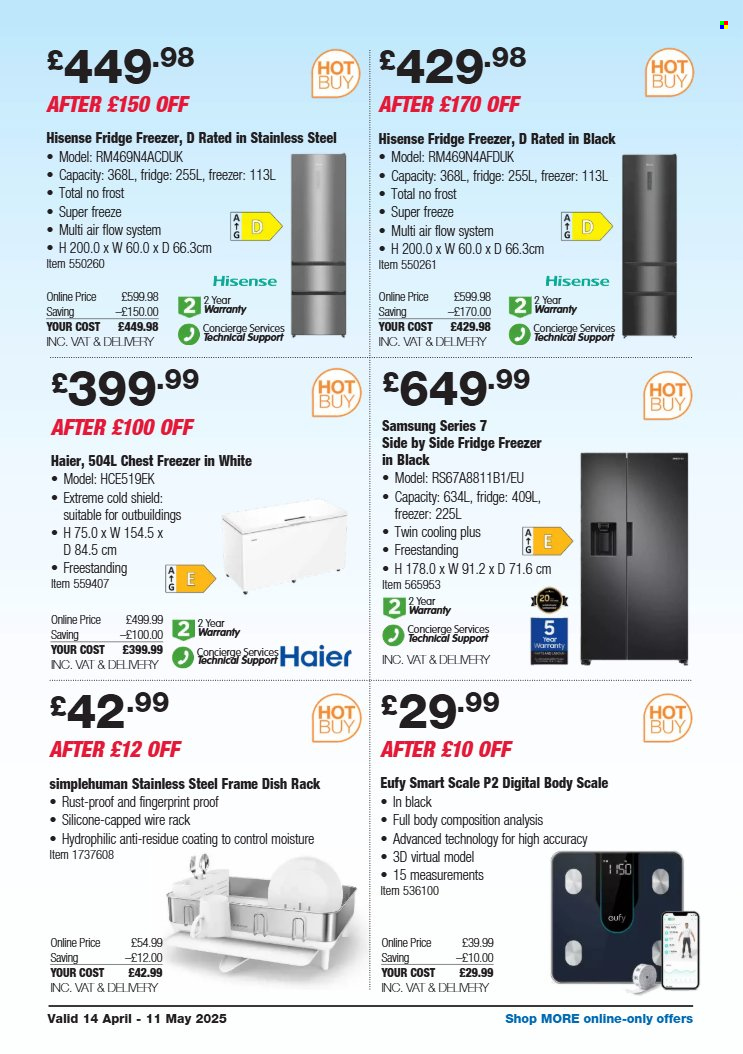 Costco offer - 14/04/2025 - 11/05/2025. Page 32